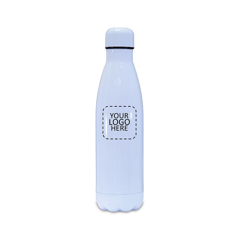 Double Walled Vaccuam Insulated Thermal Bottle White